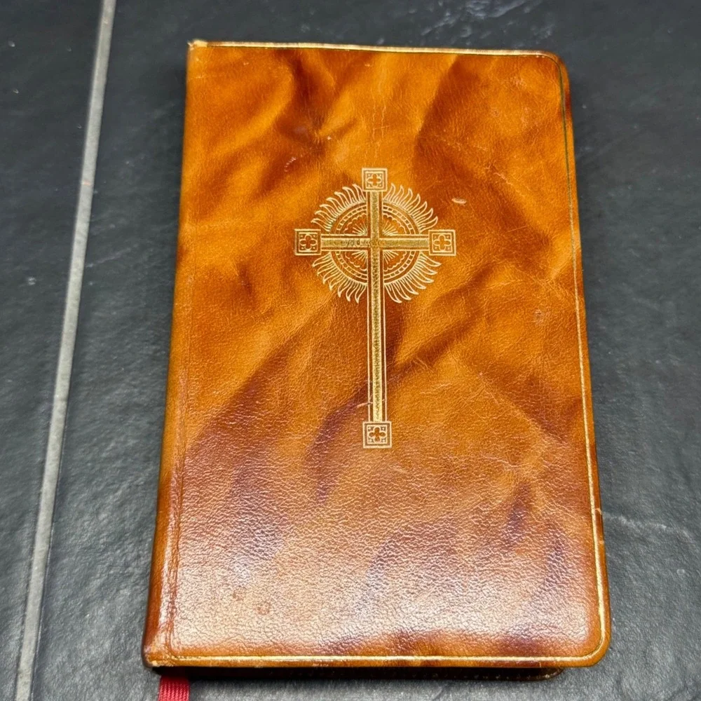 Vintage 1961 Saint Joseph Continuous Sunday Missal Catholic Book Publishing Co